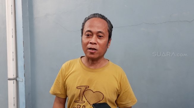 Ki Joko Bodo ditemui di kawasan Tendean, Jakarta Selatan, Selasa (1/5/2018)  [Semujer.com/Ismail].