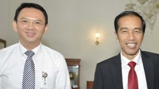 Basuki Tjahaja Purnama atau Ahok bersama Presiden Jokowi. [ANTARA]